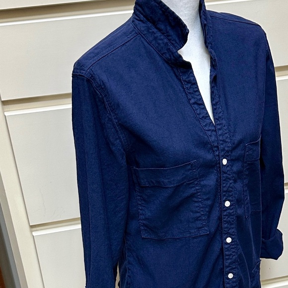 Frank & Eileen Southern Ireland navy utility dress size Small - Picture 3 of 7